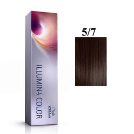 Wella Professionals Illumina Color - Teinture permanente pour cheveux - 5/7 Light Chestnut Brown - 60 ml