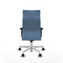Piqueras Y Crespo Fauteuil Albacete Bleu Ciel avec mécanisme synchrone et accoudoirs 2D
