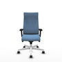 Piqueras Y Crespo Fauteuil Albacete Bleu Ciel avec mécanisme synchrone et accoudoirs 2D