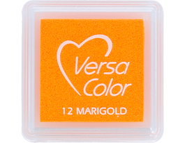 Tsukineko VERSACOLOR petite almohadilla de tinta caléndula opaque 33x33mm