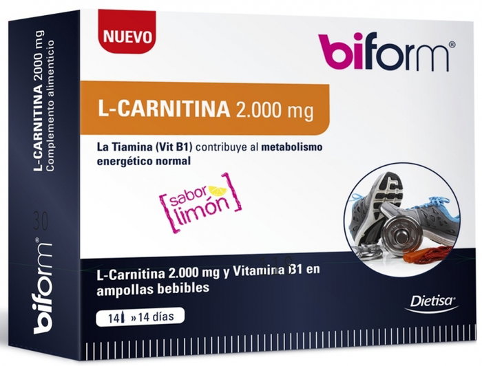 DIETISA (DIELISA) BIFORM L-CARNITINE 2000mg 14 vials