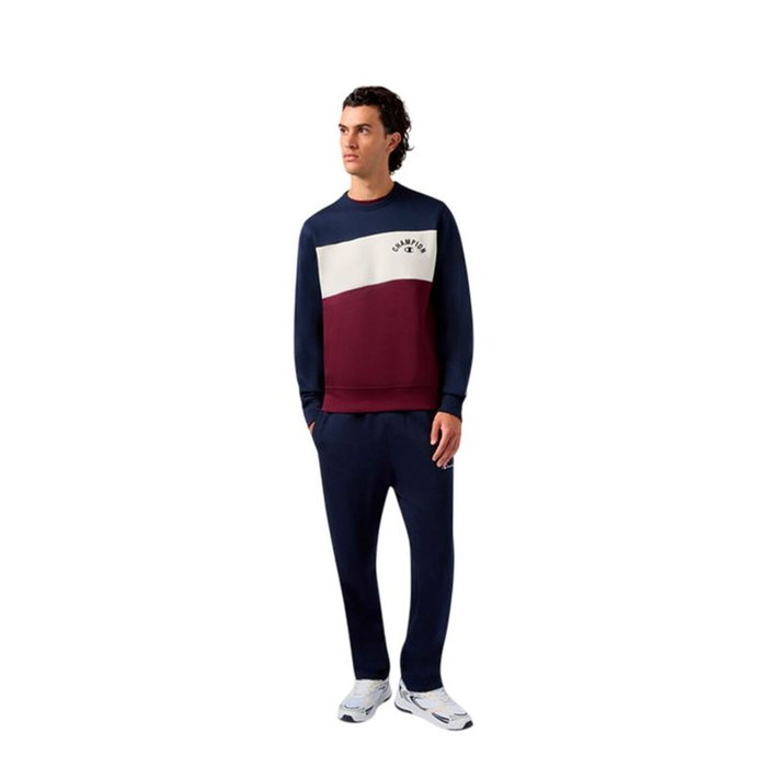Sweat sans capuche homme Champion Icons Plus Blue marine M