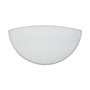 EDM Recambio cristal applique blanc 30x15x8 cm Réf.32370