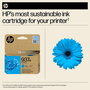 HP Cartouche d'encre authentique EvoMore Cyan 937e - Haute capacité (env. 1650 pages) pour OfficeJet Pro 9120e, 9130e, 9720, 9730