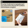 HP Cartouche d'encre authentique EvoMore Cyan 937e - Haute capacité (env. 1650 pages) pour OfficeJet Pro 9120e, 9130e, 9720, 9730