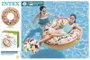 Intex - Flotteur Bouée Donut Blanc avec Motif Bonbons - 99x25 cm - Âge recommandé : 9 ans et plus - PVC