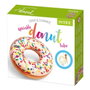 Intex - Flotteur Bouée Donut Blanc avec Motif Bonbons - 99x25 cm - Âge recommandé : 9 ans et plus - PVC