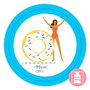 Intex - Flotteur Bouée Donut Blanc avec Motif Bonbons - 99x25 cm - Âge recommandé : 9 ans et plus - PVC