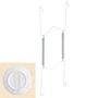 ORYX Support à ressort pour assiettes de 22 à 26 cm