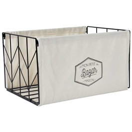 Home Deco Factory Cesta plegable 38x28 cm