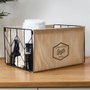 Home Deco Factory Cesta plegable 38x28 cm