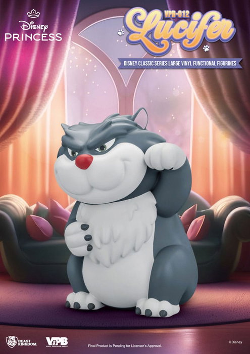 Cendrillon Piggy Bank tirelire Lucifer 33 cm