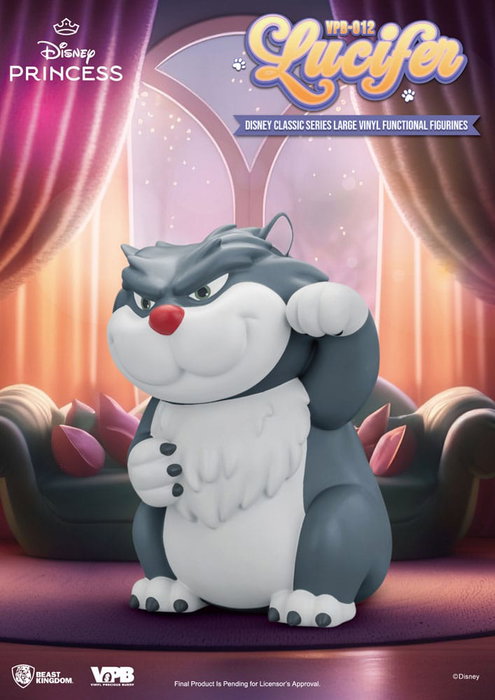 Cendrillon Piggy Bank tirelire Lucifer 33 cm