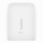 Belkin Wca006 Vf1Mwh Chargeur USB-C 20W avec Câble Lightning 1m Boost Charge Blanc
