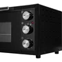 Sencor SEO 2000BK - Mini-four 20 L, 1650 W, Noir, 6 fonctions, cuisson de 70 à 230 °C, minuteur 120 min, double vitrage