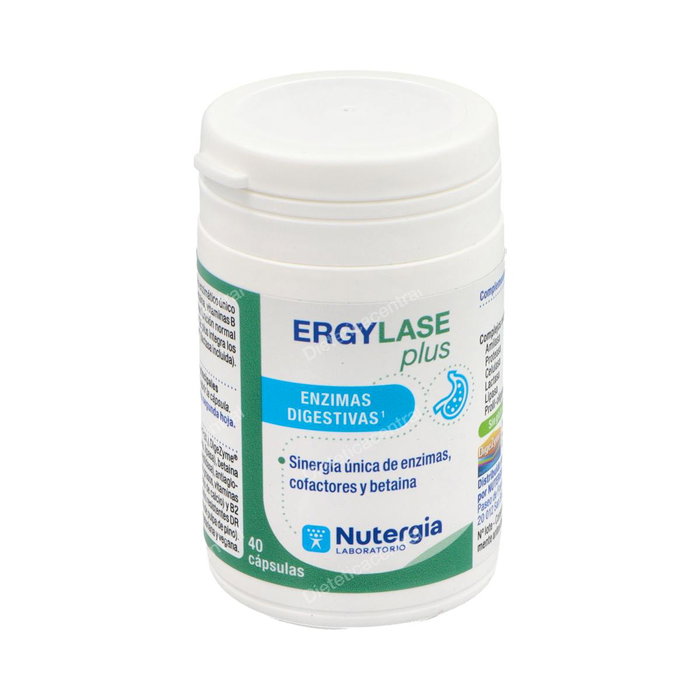 NUTERGIA ERGYLASE Plus 40 capsules NUTERGIA ERGYLASE Plus 40 capsules