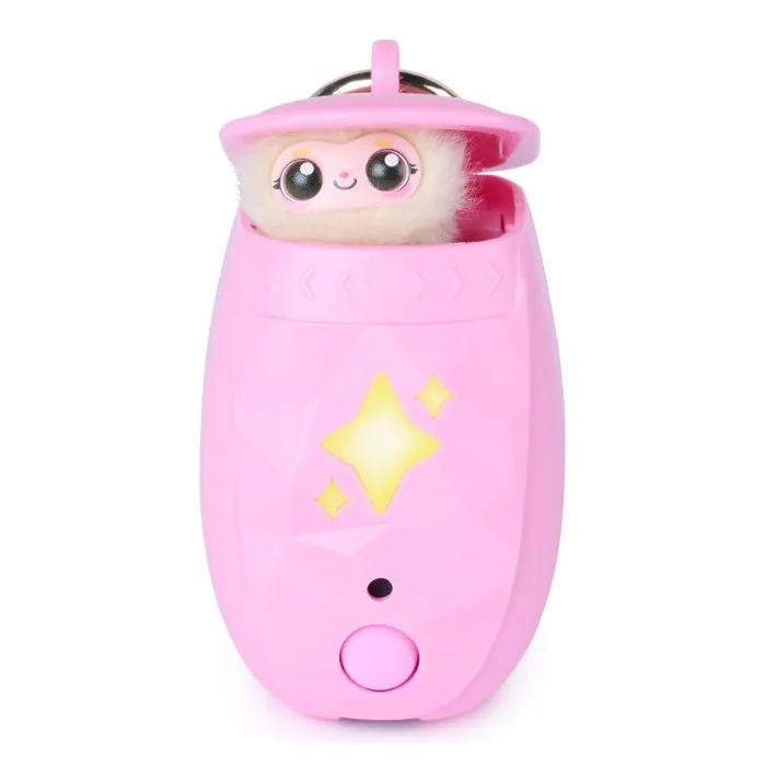 Spin Master Peekimo Violet - Animal interactif et accessoire à porter