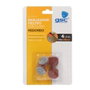 GSC Evolution Set de 4 feutres ronds avec clou Ø28mm - Marron