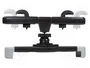 LOGILINK Attache automobile noire pour appui-tête 200-320mm