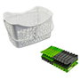 Jobgar Panier pour pinces à linge avec 24 pinces