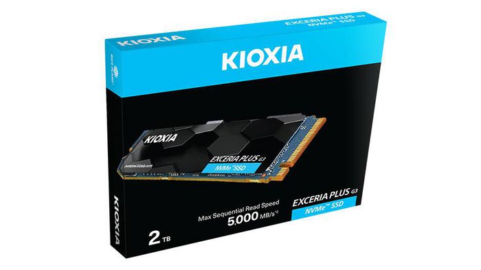 KIOXIA EXCERIA PLUS G3 SSD NVMe M.2 1 To - PCI Express 4.0, Vitesse de lecture jusqu'à 5000 Mo/s, Modèle 2280, BiCS FLASH TLC