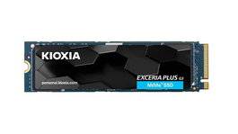 KIOXIA EXCERIA PLUS G3 SSD NVMe M.2 1 To - PCI Express 4.0, Vitesse de lecture jusqu'à 5000 Mo/s, Modèle 2280, BiCS FLASH TLC