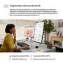 HP - Moniteur Écran PC 23,8" FHD 100 Hz HP Series 5 Pro - 524pf - Confort ergonomique, Design 3 bords fins, sRGB 100%