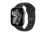 Apple Watch Series 11 GPS + Cellular 46 mm – Boîtier Aluminium Noir – Bracelet Sport – Santé & Sport