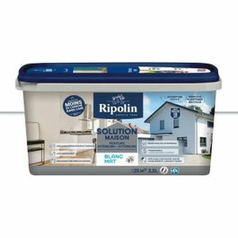 Ripolin Solution maison blanc mat - 2,5 L