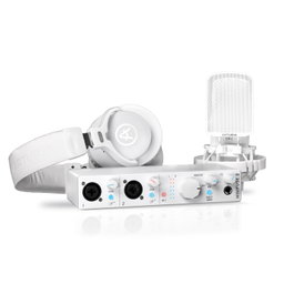 Arturia Minifuse Recording Pack White - Pack de démarrage audio avec interface, micro, casque et câbles