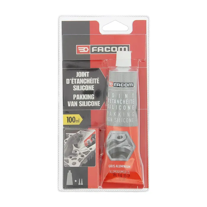 Facom Joint silicone 100 g pour étanchéité mécanique et industrielle Facom Joint silicone 100 g pour étanchéité mécanique et industrielle