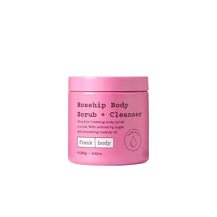Frank Body Rosehip Nettoyant exfoliant 250 ml Frank Body Rosehip Nettoyant exfoliant 250 ml