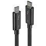 Lindy Câble Thunderbolt 3 0,5m 40Gbit/s noir