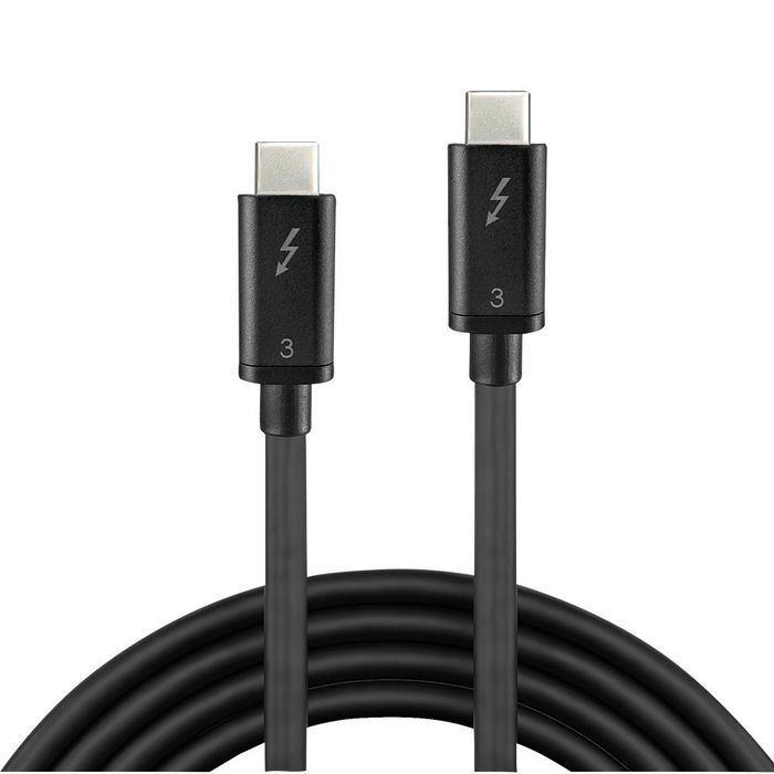 Lindy Câble Thunderbolt 3 0,5m 40Gbit/s noir