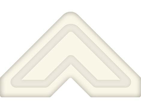Scrapbook Adhesives by 3L Coins adhésifs en papier ivory 12mm, 108 unités