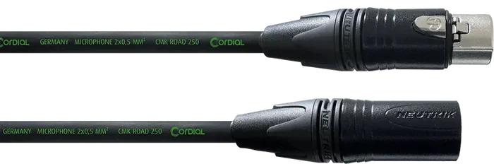 CORDIAL Câble microphone XLR 5 m