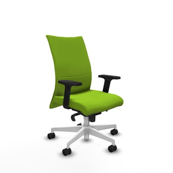 Piqueras Y Crespo Albacete confidente - Chaise de bureau en simili-cuir Pistacho avec mécanisme Sincro et bras 2D Piqueras Y Crespo Albacete confidente - Chaise de bureau en simili-cuir Pistacho avec mécanisme Sincro et bras 2D