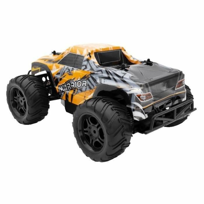 Silverlit Monster Warrior 4X4 Voiture Télécommandée Noir et Jaune Silverlit Monster Warrior 4X4 Voiture Télécommandée Noir et Jaune