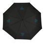Parapluie pliable BlackFit8 California Bleu Noir Ø 98 cm