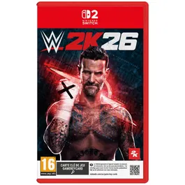 2K Games - WWE 2K26 - Jeu vidéo Nintendo Switch - Avec plus de 400 Superstars et Légendes de la WWE, nouveaux types de matchs