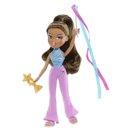 Bratz Poupée Play Sportz Yasmin Gymnaste avec accessoires - Jouet pour fille dès 6 ans