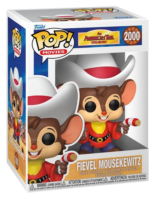 Funko POP&Buddy Fievel Mousekewitz Figurine Vinyle 9 cm