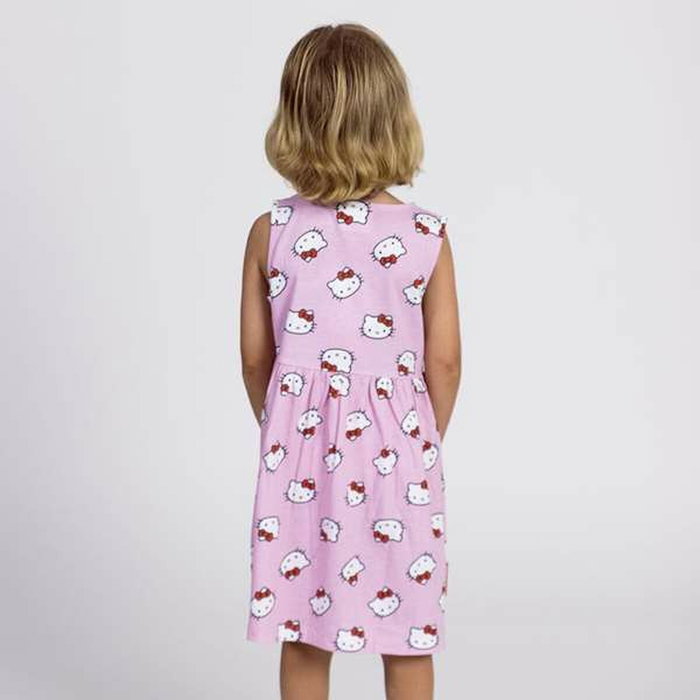 Robe Hello Kitty Rose Fille Robe Hello Kitty Rose Fille