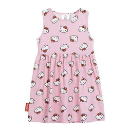 Cerdá Vestido single jersey Hello Kitty 8 ans - Robe pour fille en jersey - Taille 8 ans - Rose