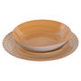 Home ESPRIT Service de Vaisselle ESPRIT Orange Porcelaine 18 Pièces