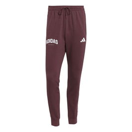 Pantalon de sport long Adidas 3 Bandas Bordeaux Homme 7-8 ans
