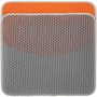 Petkit - Tapis extérieur pour litière automatique PuraMax et Pura X - Antidérapant, imperméable - 55 x 55 cm - Gris et Orange