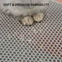 Petkit - Tapis extérieur pour litière automatique PuraMax et Pura X - Antidérapant, imperméable - 55 x 55 cm - Gris et Orange