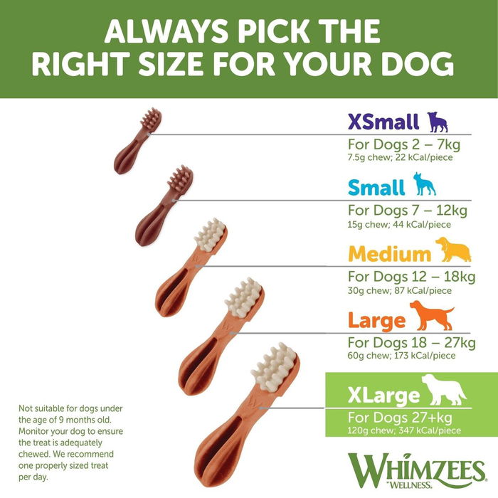 Alimentation humide Whimzees 18 Pièces