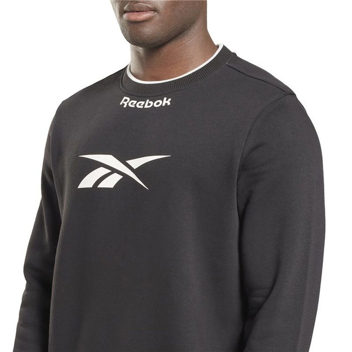Sweat sans capuche homme Reebok RI Arch Logo Vector Crew Noir